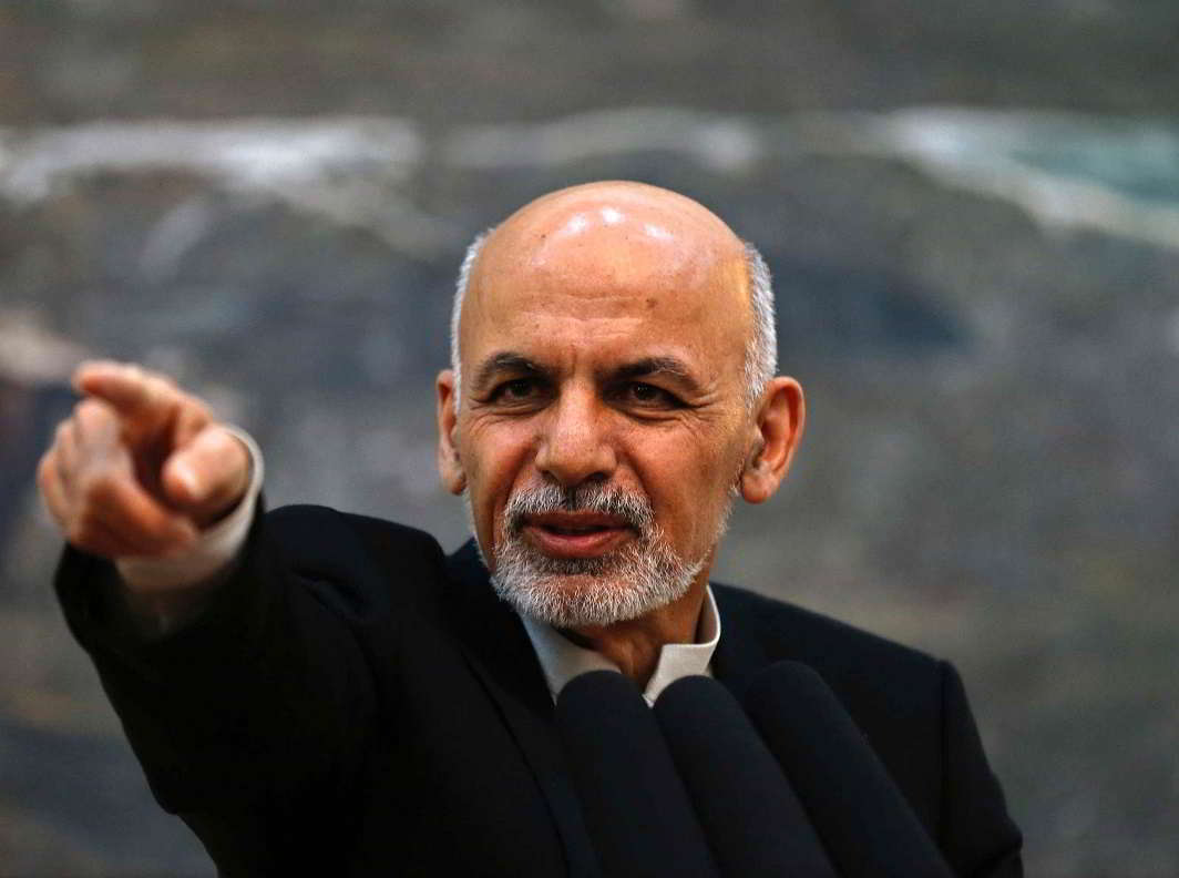 Afghan President Ashraf Ghani feels that those who want peace must adhere to the country’s constitution. Photo: UNI