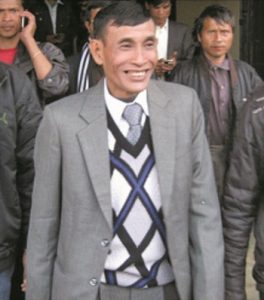 MLA Julius Dorphang, who is now in judicial custody