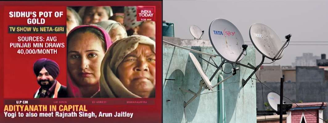 India Today TV also gears up to garner greater viewership as dish antennas pop up in more and more households