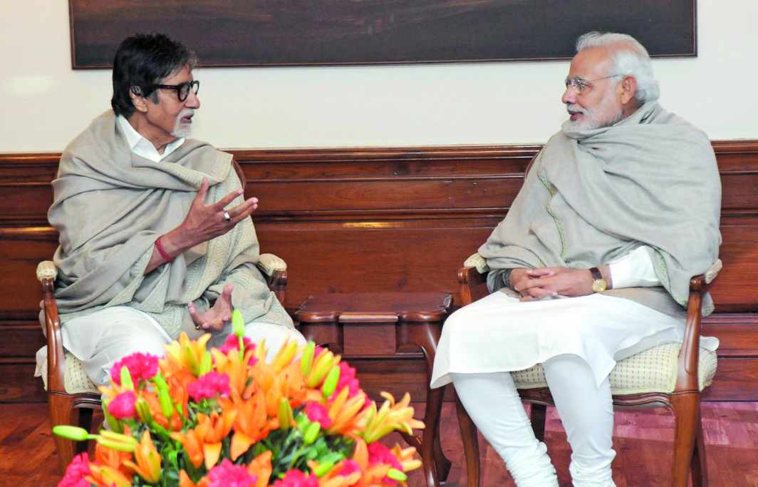 The government roped in Amitabh Bachchan to promote GST. Photo: UNI