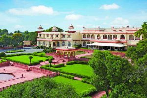 The sprawling 18-acre Jaimahal Palace in Jaipur. Photo: taj.tajhotels.com