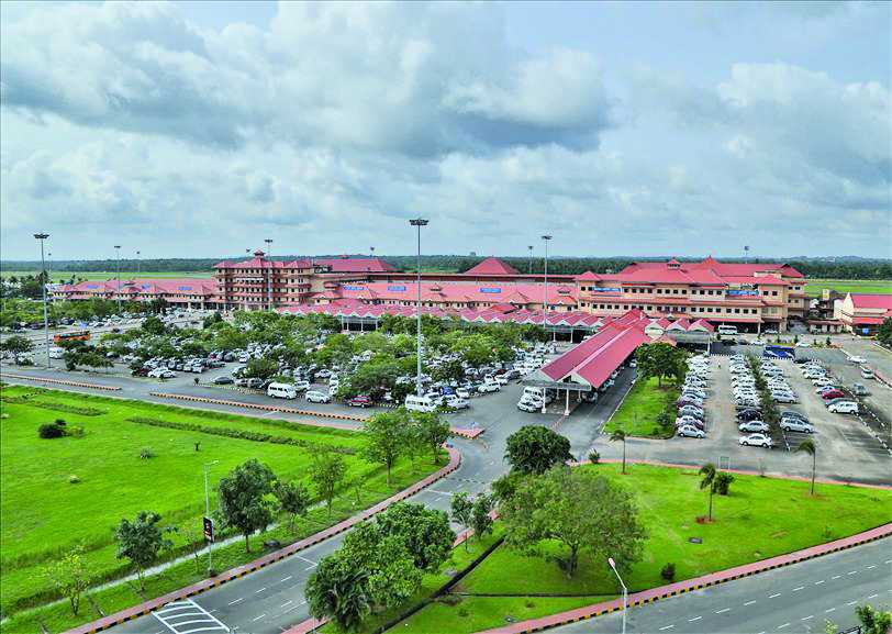 Cochin Airport was India’s first airport in PPP mode, for which 1,300 acres was acquired. Photo: apaoindia.com