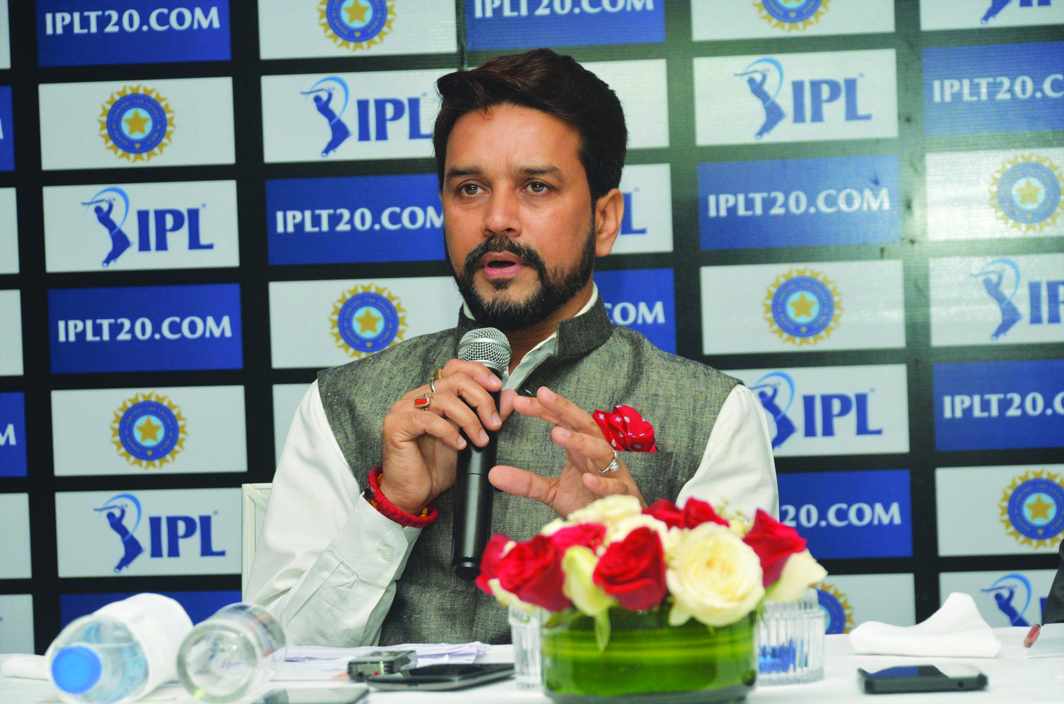 Anurag Thakur was ousted from BCCI over non-compliance of orders. Photo: UNI