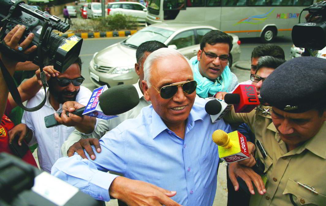 In December 2016, the CBI arrested former Air Chief SP Tyagi and two others in the Rs 3,600 crore AgustaWestland chopper case. Photo: Anil Shakya