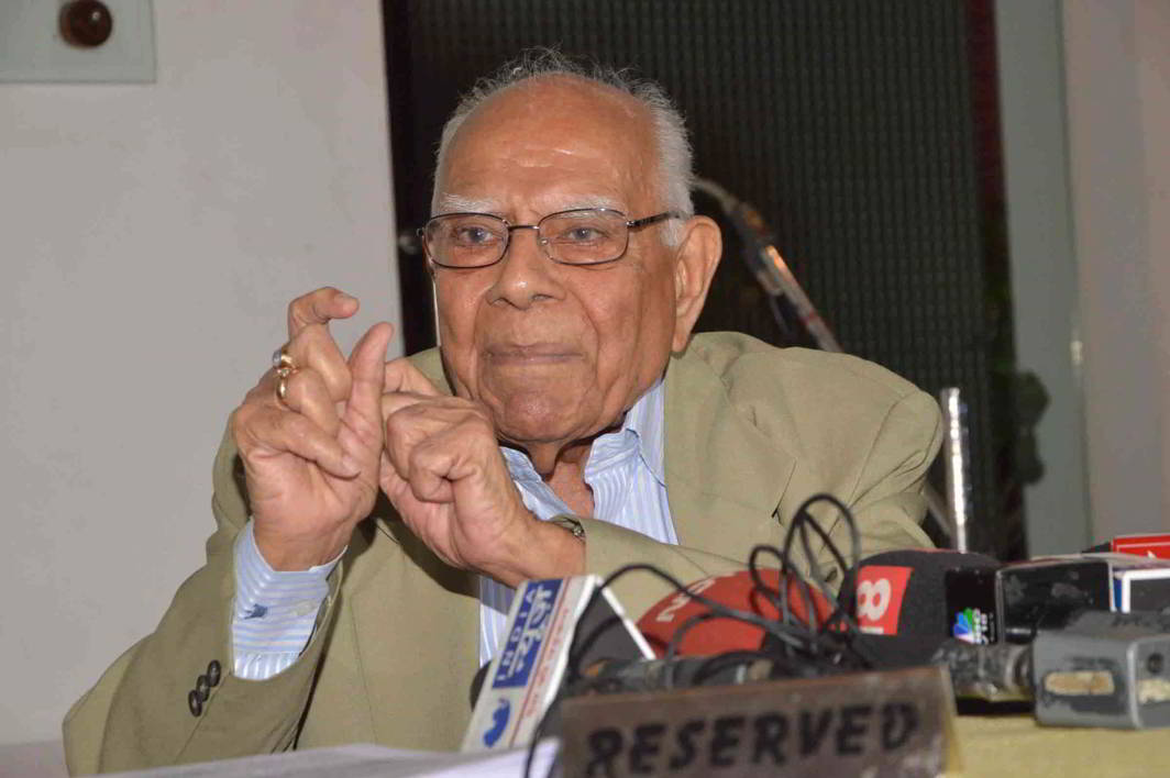Eminent Jurist Ram Jethmalani has invested in LegitQuest and also serves as advisor to the company. Photo: UNI