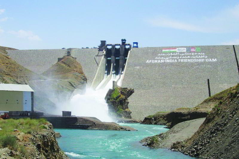 Salma dam in Afghanistan built with help from India