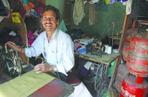 A tailoring unit. Small and medium businesses were badly hit after GST’s launch. Photo: Anil Shakya