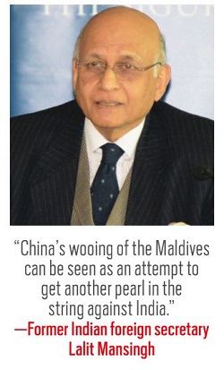 Former Indian foreign secretary Lalit Mansingh