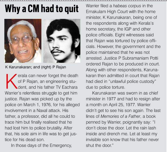 Why a CM had to quit