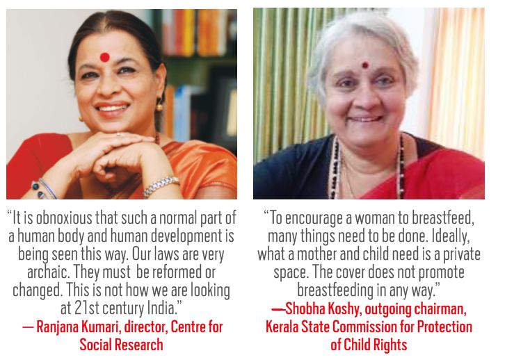 Grihalakshmi’s Breastfeeding cover: Dare to Bare?
