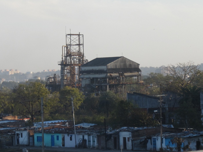 Residential premises around the defunct Union Carbide factory in Bhopal