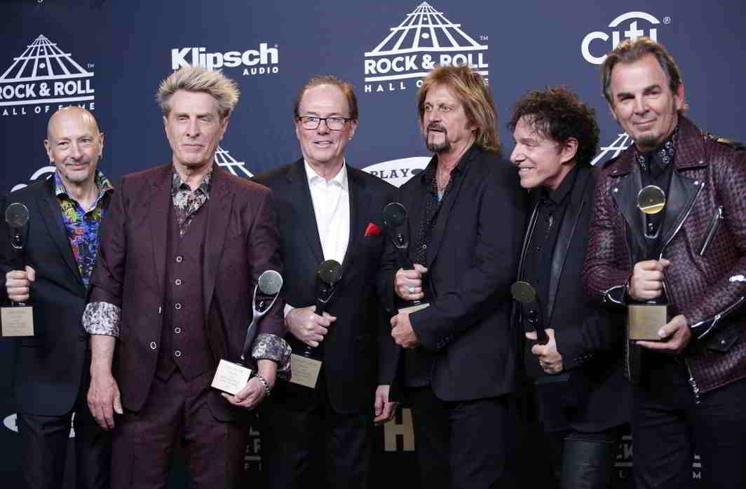 FOR POSTERITY: From the 32nd Annual Rock & Roll Hall of Fame Induction Ceremony Photo Room, NYC, Reuters