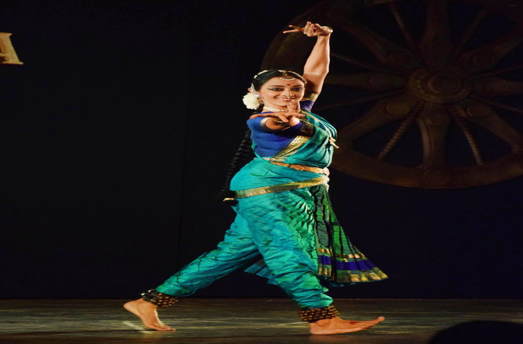 WALK IN BEAUTY: A Bharatnatyam performance by Lekshmi Parthasarathi Aathreya at Soorya Classical Dance Festival, in Thiruvananthapuram, UNI