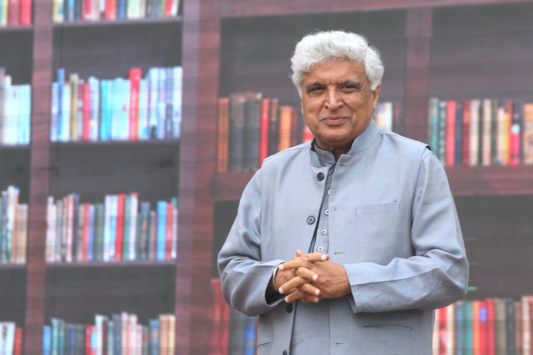 MAN OF LETTERS: Javed Akhtar, noted poet, lyricist and writer at Sahitya Aaj Tak, in New Delhi, UNI