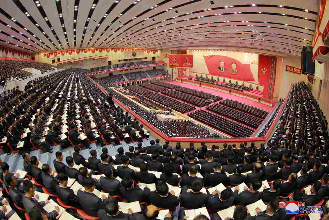 DRONE PARTY: The second day of 5th Conference of Cell Chairpersons of the Workers' Party of Korea (WPK) in Pyongyang, KCNA/Reuters/UNI