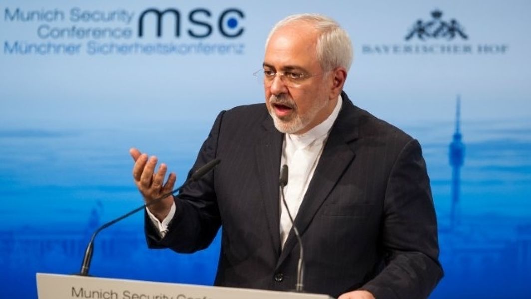 Israeli PM Banjamin Netanyahu has displayed a piece of an alleged Iranian drone in Munich Security Conference which was dismissed by Javad Zarif.