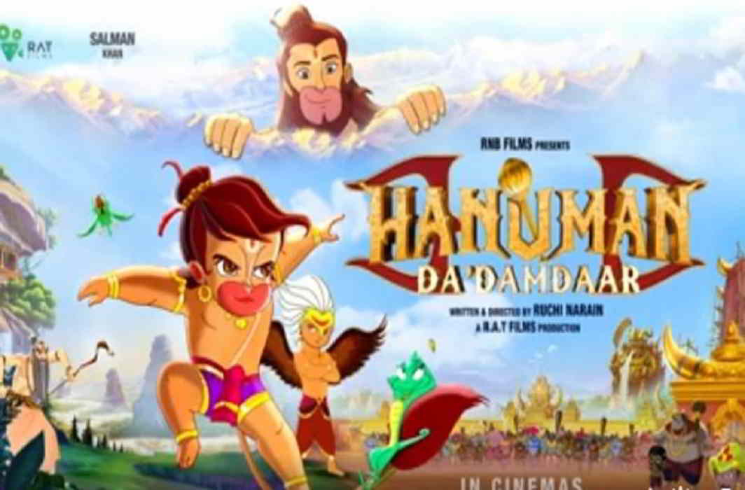 Salman will give his voice to Hanuman's character in the animated movie