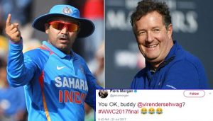 girls has too won after lose, Sehwag gave Retort reply